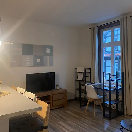Apartment Beyerappartements- Fuer 4 - Innenstadt- Smarttv- Kuechenzeile- Espresso Maschine- Waschmaschine- Schlafcouch Wernigerode